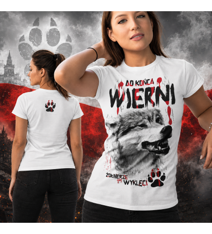 Koszulka damska DO KOŃCA WIERNI